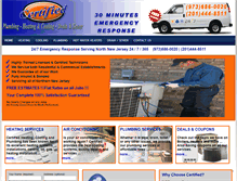 Tablet Screenshot of certified-plumbing-hvac.com
